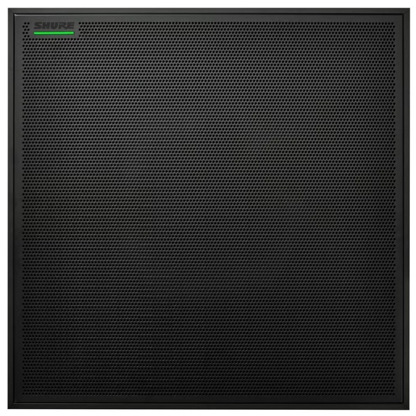 シーリングアレイマイクロホン、スクエア型 60cm、ブラック