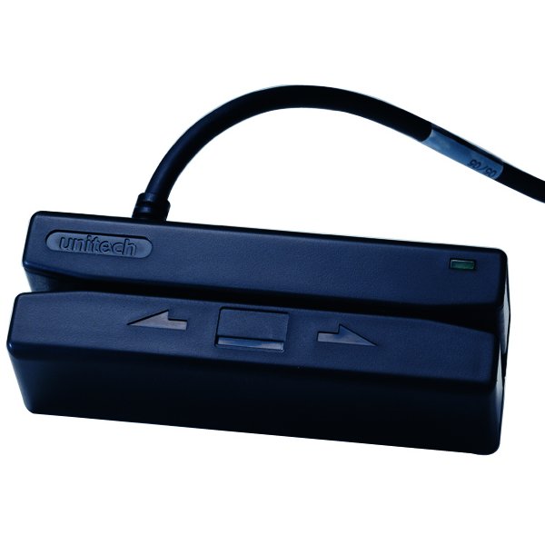 MS242 磁気カードリーダ、3トラック、黒、USB