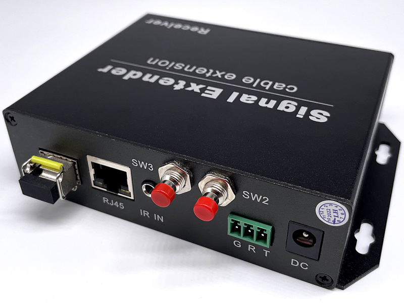 光ケーブル、LANケーブル両用/KVMエクステンダー（HDMIモニタ）/USBデバイス対応/SK-981HUR（増設用受信器単体）