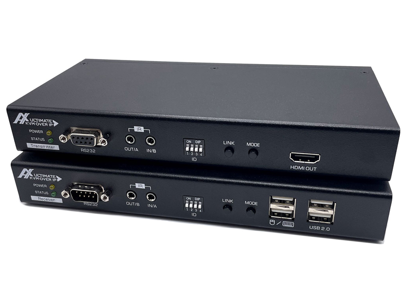 LANケーブル、光ケーブル両用KVM切替延長器（HDMIモニタ）/IP703シリーズ受信器