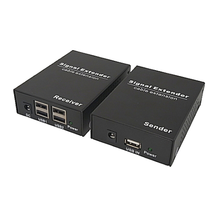 LANケーブル利用USB2.0デバイスエクステンダー（Host/Deviceセット）