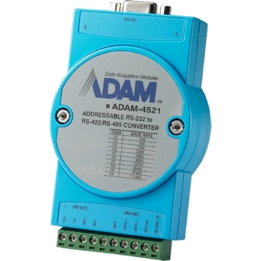 ADAM-4000シリーズ RS-485対応 リモートI/O アドレス可能RS-422/485-RS-232コンバータ