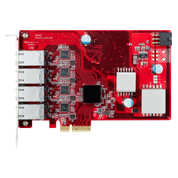 Innodisk 産業用PCIe(×4) - 絶縁PoE/PoE+×4変換アダプタ 6ピンPCIe-ATX電源入力コネクタタイプ 標準温度対応モデル
