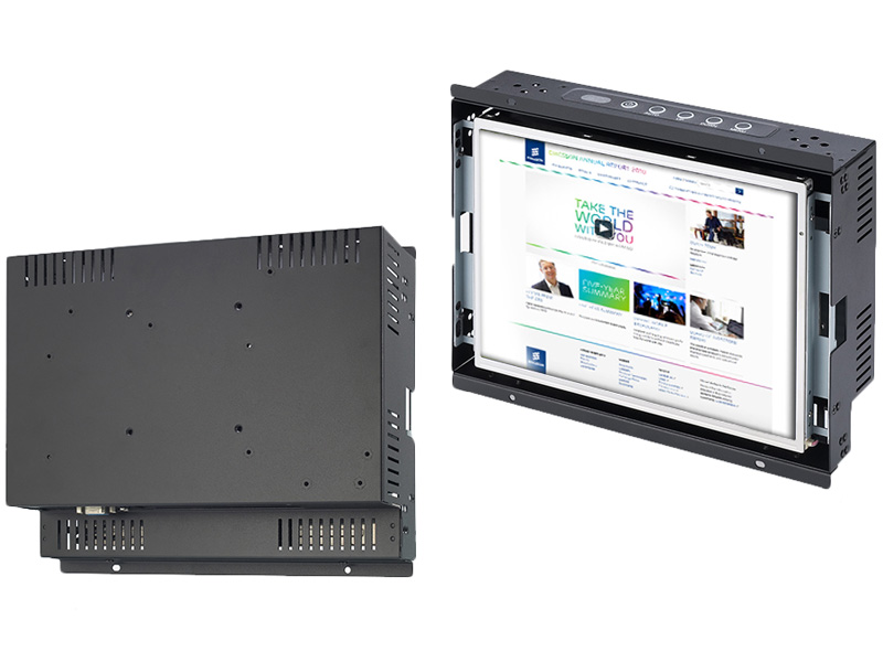 Winsonic 12.1インチ 組込み向け産業用オープンフレームモニタ XGA VGA×1 VESA75対応