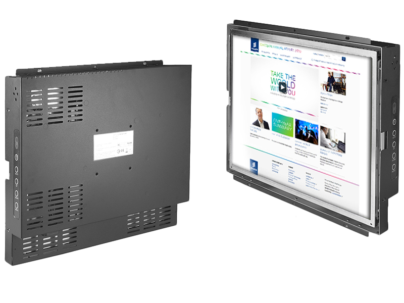 Winsonic 17インチ 組込み向け産業用オープンフレームモニタ SXGA HDMI×1 VESA75対応