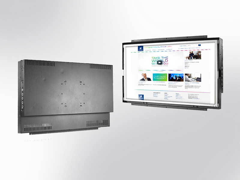 Winsonic 23.8インチ 組込み向け産業用オープンフレームモニタ 静電容量式 UHD HDMI×1 VESA100対応