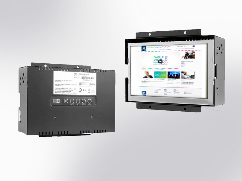 Winsonic 7インチ 組込み向け産業用オープンフレームモニタ 抵抗膜式 WVGA HDMI×1 VESA75対応