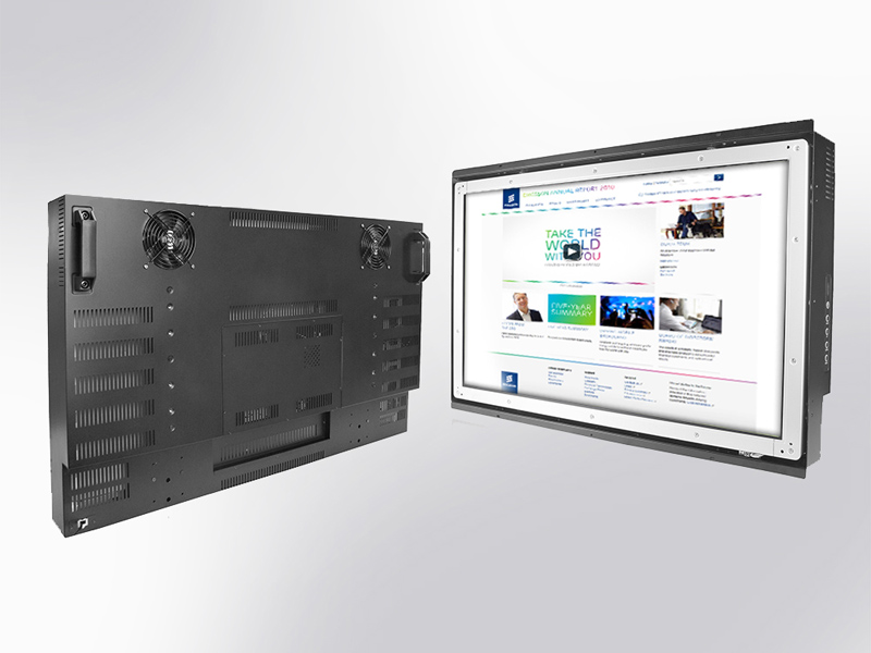 Winsonic 43インチ 組込み向け産業用オープンフレームモニタ 静電容量式 UHD HDMI×1 VESA 600×200対応