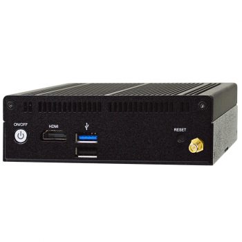 Jetway 産業用小型ファンレスPC Elkhart Lake Intel Celeron J6412搭載 オンボード32GB eMMC ACアダプタ付属