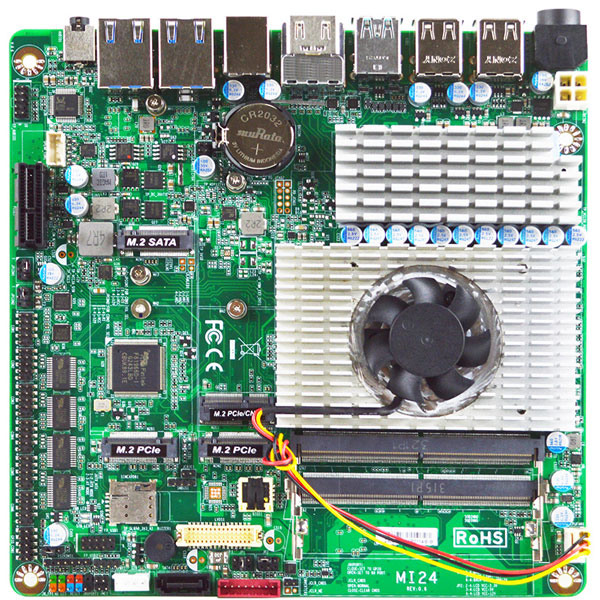 Jetway 産業用Mini ITX規格マザーボード 第13世代 i5-1335U搭載