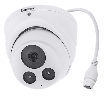 5MP フラットドーム型IPネットワークカメラ(2.8mm)(IR 耐衝撃 防水 防塵対応)