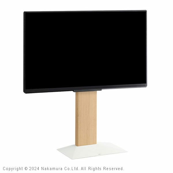 24～55型対応 WALL 壁寄せテレビスタンド V3 COMPACT ホワイトオーク