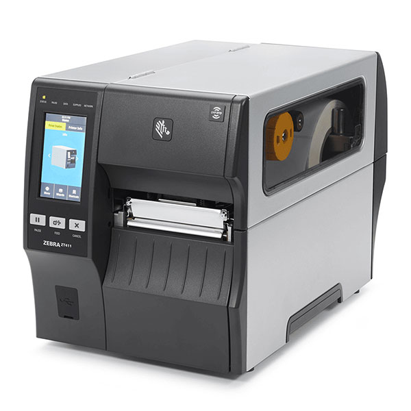 RFID対応産業用プリンタ Zebra ZT411 RFID 熱転写式 600dpi 4インチ USB RS232C Ethernet Bluetooth USBHost ラベル印刷