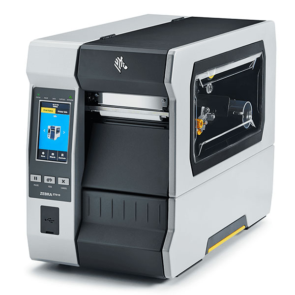 デスクトッププリンタ Zebra ZT610 熱転写式 203dpi 4インチ USB RS232C Ethernet Bluetooth USBHost ラベル印刷