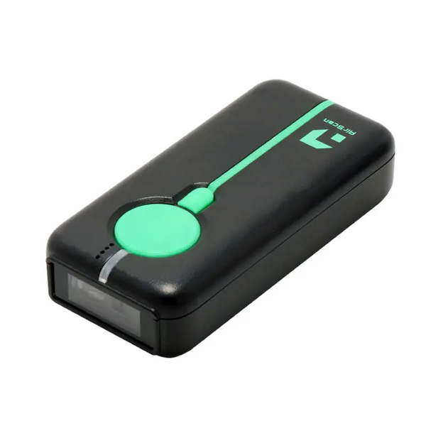 AirScan Mobile モバイル2次元コードリーダー 黒 無線 Bluetooth 充電クレードル シリコン保護カバーセット