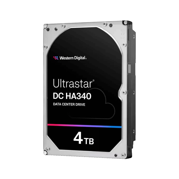 WUS721204BLE6L4 | WesternDigital ULTRASTAR HA340 シリーズ エンタープライズクラス SATA3 6Gbps(SATA6G)ハードディスク 4TB