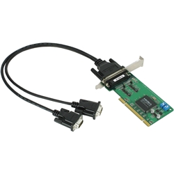 2ポート RS-422/485 ユニバーサルPCIボード、ロープロファイル、Tモデル