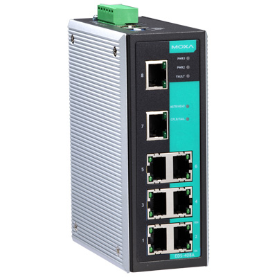マネージドスイッチ、8xRJ45、Tモデル