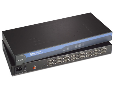 16ポート RS-232 USB - シリアルコンバーター