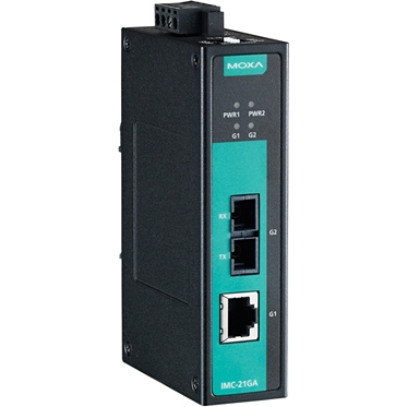 ギガビットメディアコンバータ シングルモード10km SC -10～60℃