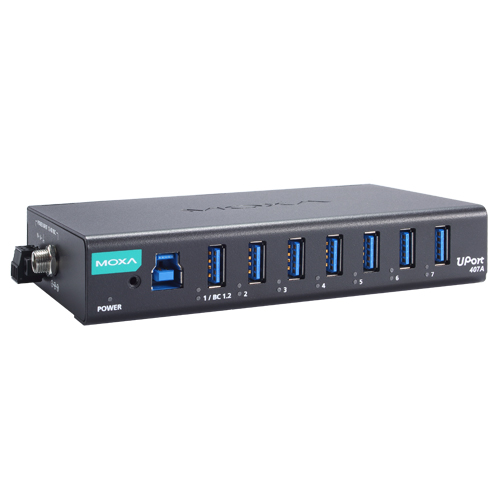 7ポート産業グレードUSB 3.2ハブ