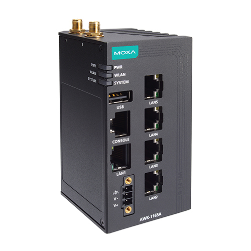 エントリーレベル5ポート 産業用 IEEE 802.11ax ワイヤレスAP ワイド温度モデル
