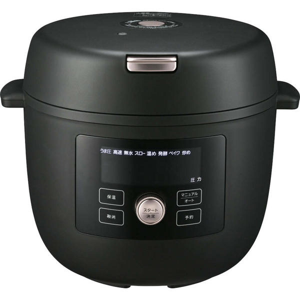 電気圧力鍋 <TIGER COOKPOT> マットブラック